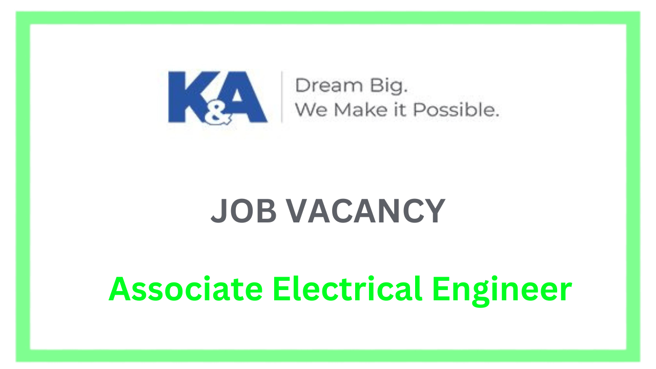 k and a engineering vacancy for electrical engineer