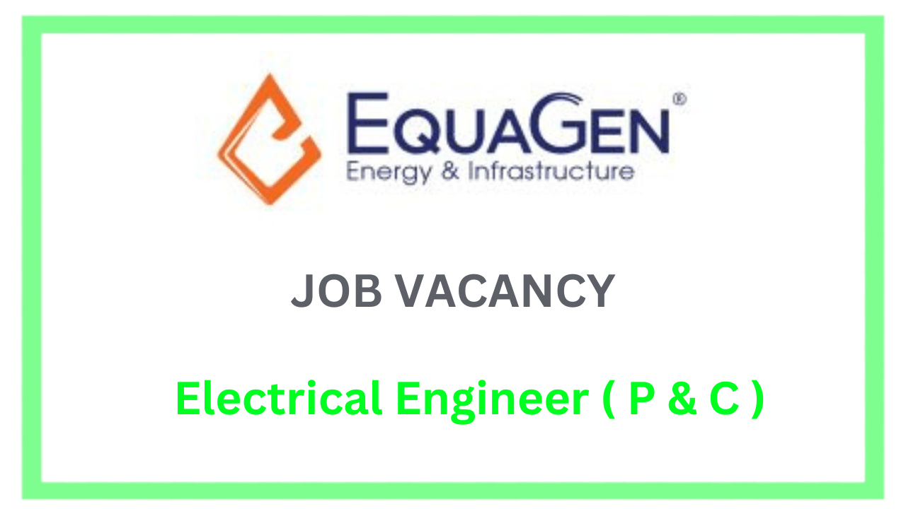 Electrical Engineer Vacancy at EquaGen